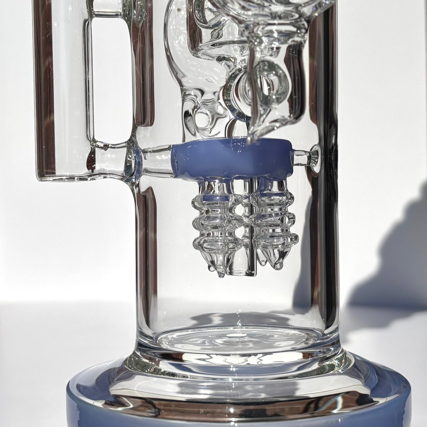 Infinity Recycler w/4 Screw Percolators 13” Tall Dab Rig / Bong