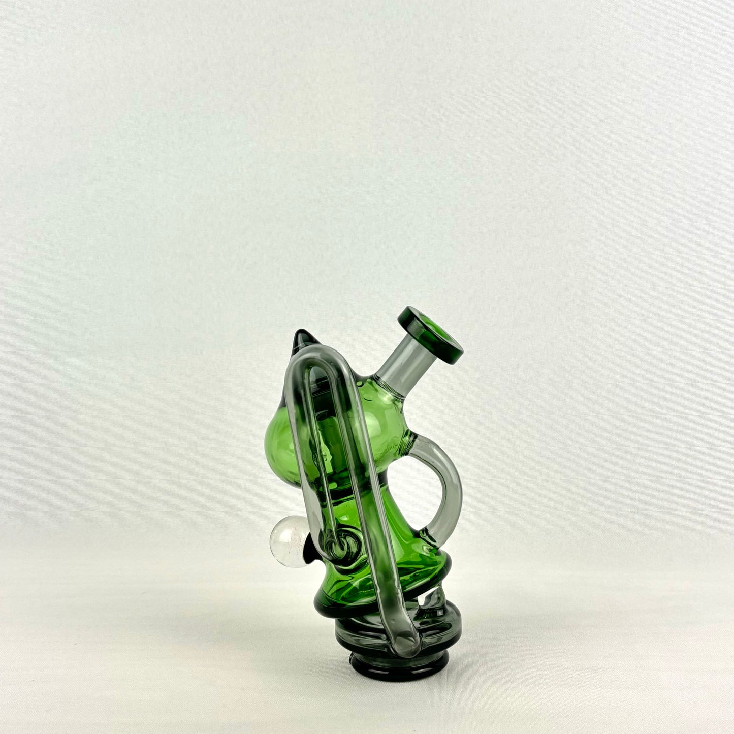 Peak & Peak Pro Glass Recycler Attachment W/Galaxy Marble