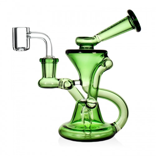 PhoenixStar Recycler Dab Rig Travel Set in Shockproof Case