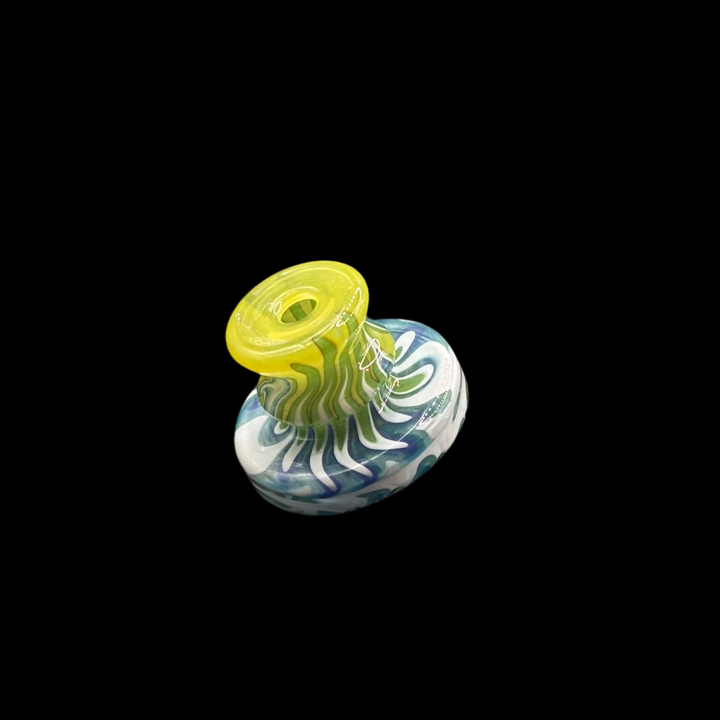 Wig Wag Carb Cap American Glass Rod