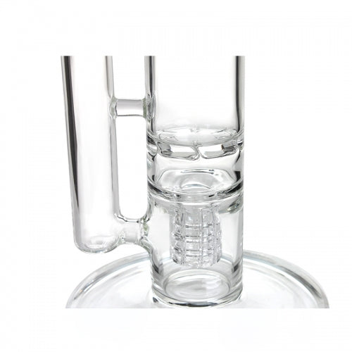 Phoenix Star 17.5” Detachable Helix Double Percolator Bong