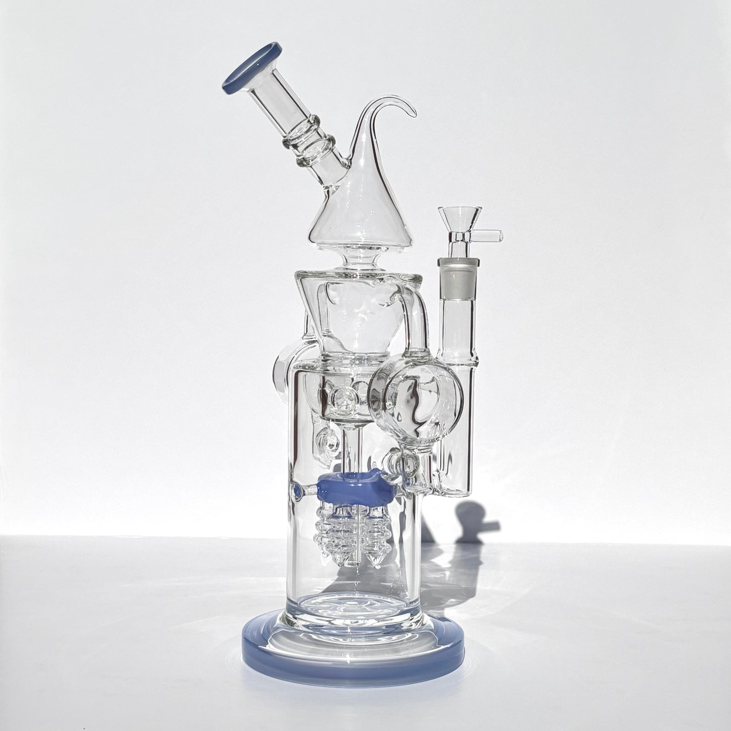 Infinity Recycler w/4 Screw Percolators 13” Tall Dab Rig / Bong