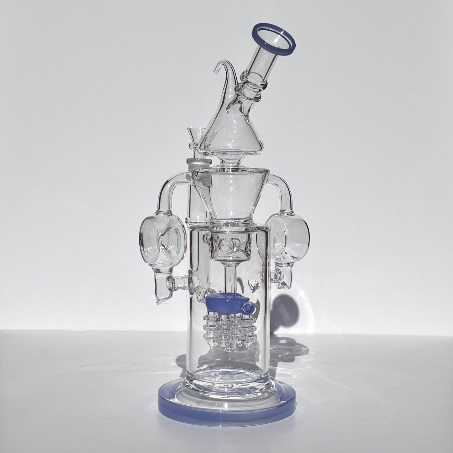 Infinity Recycler w/4 Screw Percolators 13” Tall Dab Rig / Bong