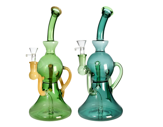 Vortex Recycler Dab Rig 10” Tall w/ Wide Base