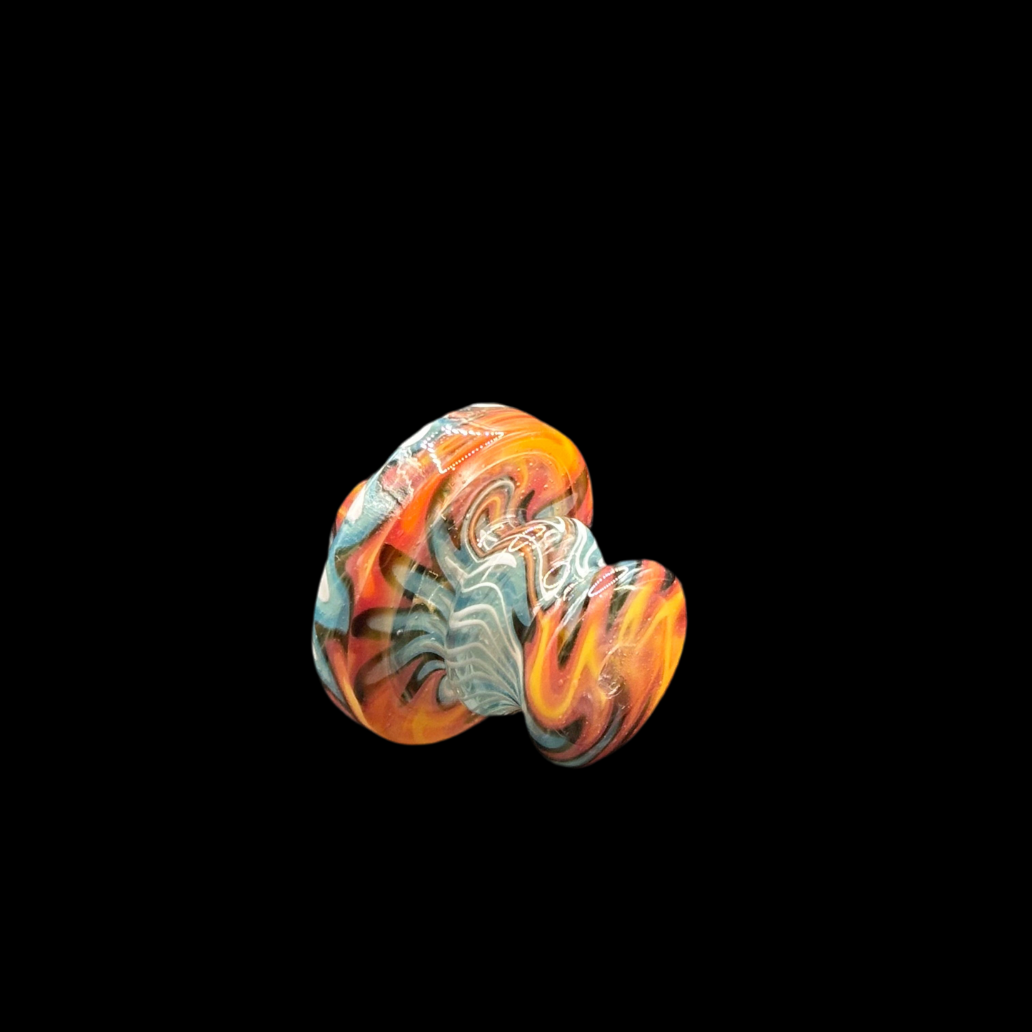 Wig Wag Carb Cap American Glass Rod