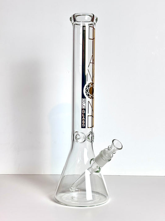 16” Diamond Glass Beaker Bong