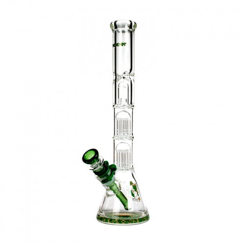 PhoenixStar Percolator Bong Double 8 Tree Arms Perc 13 Inches
