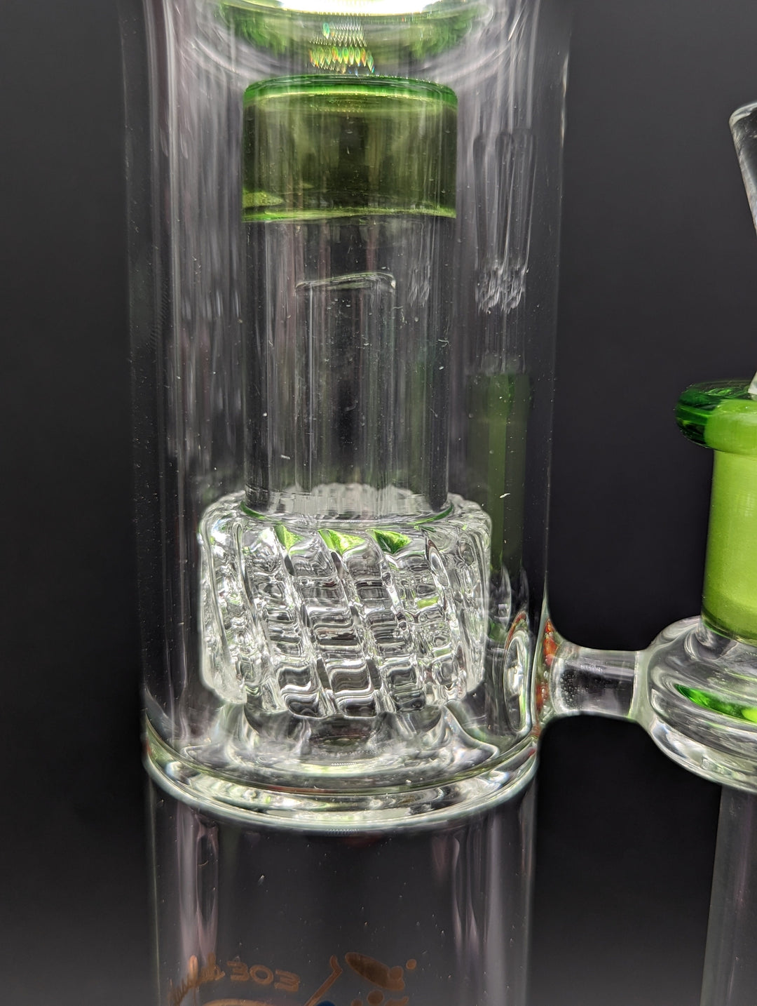 Glass Lab 303 16” Dual Percolator Straight Tube