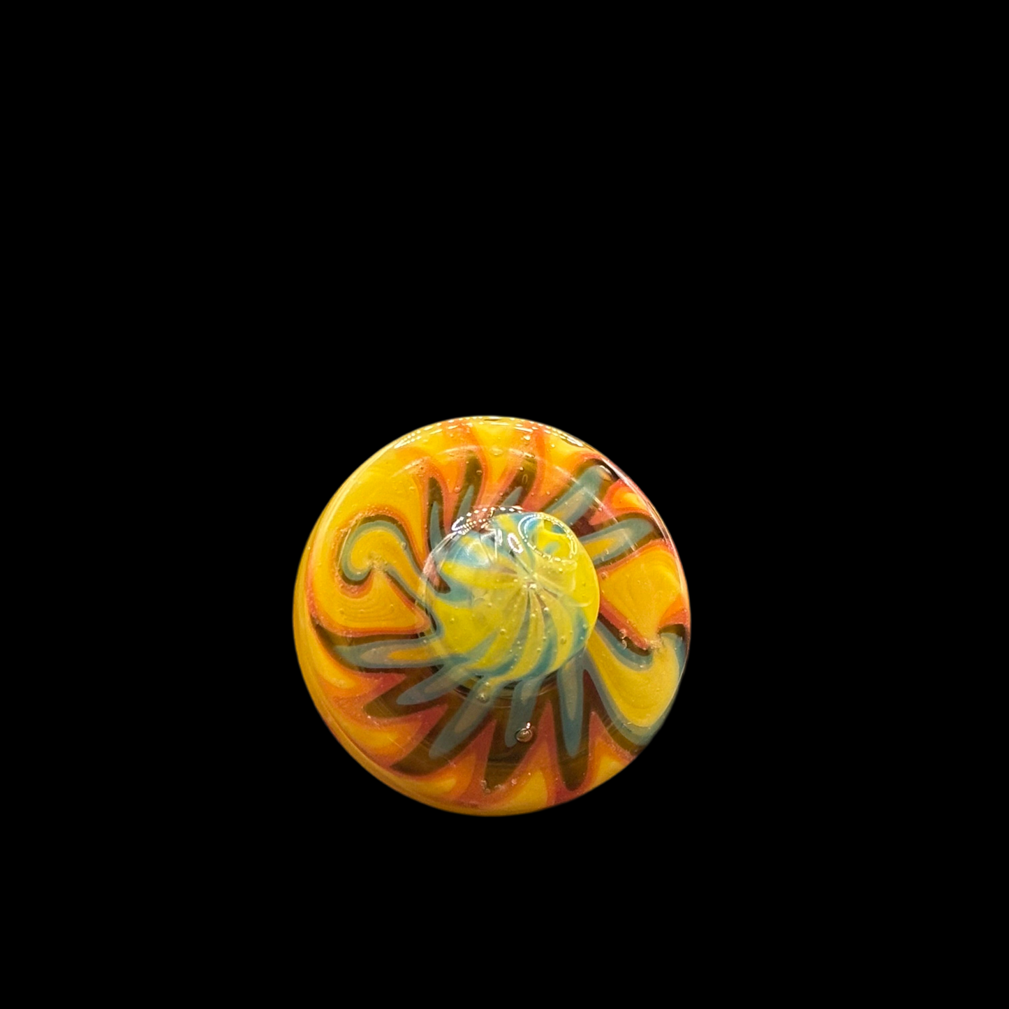 Wig Wag Carb Cap American Glass Rod