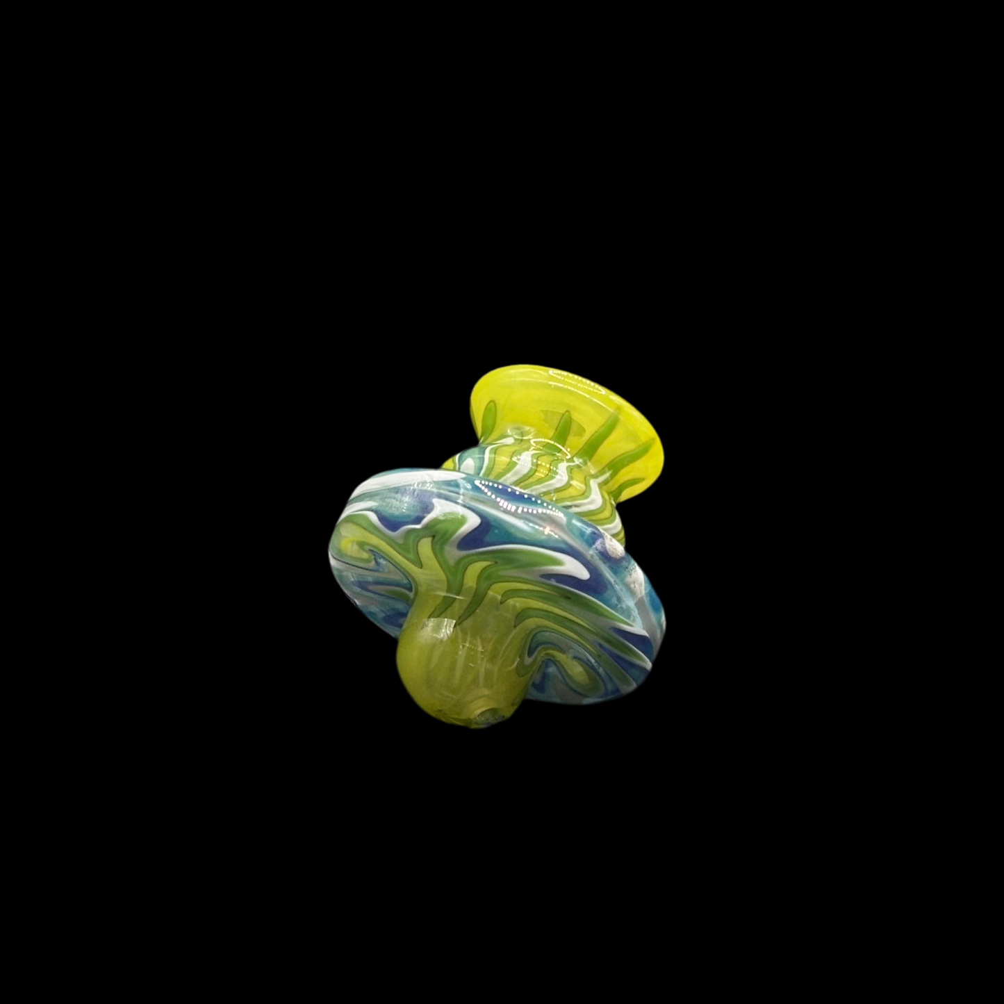 Wig Wag Carb Cap American Glass Rod