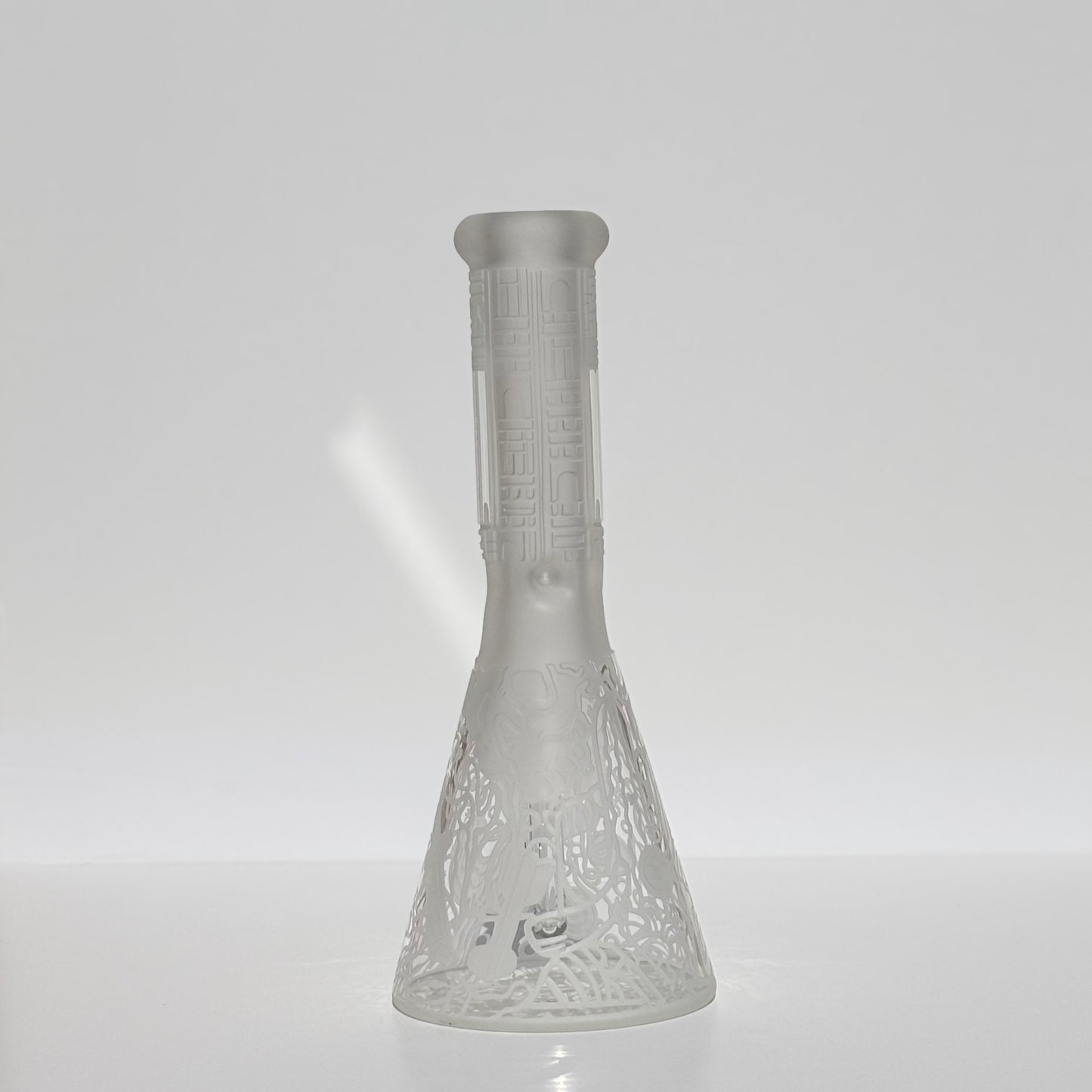 Doodle SandBlasted Beaker Bong