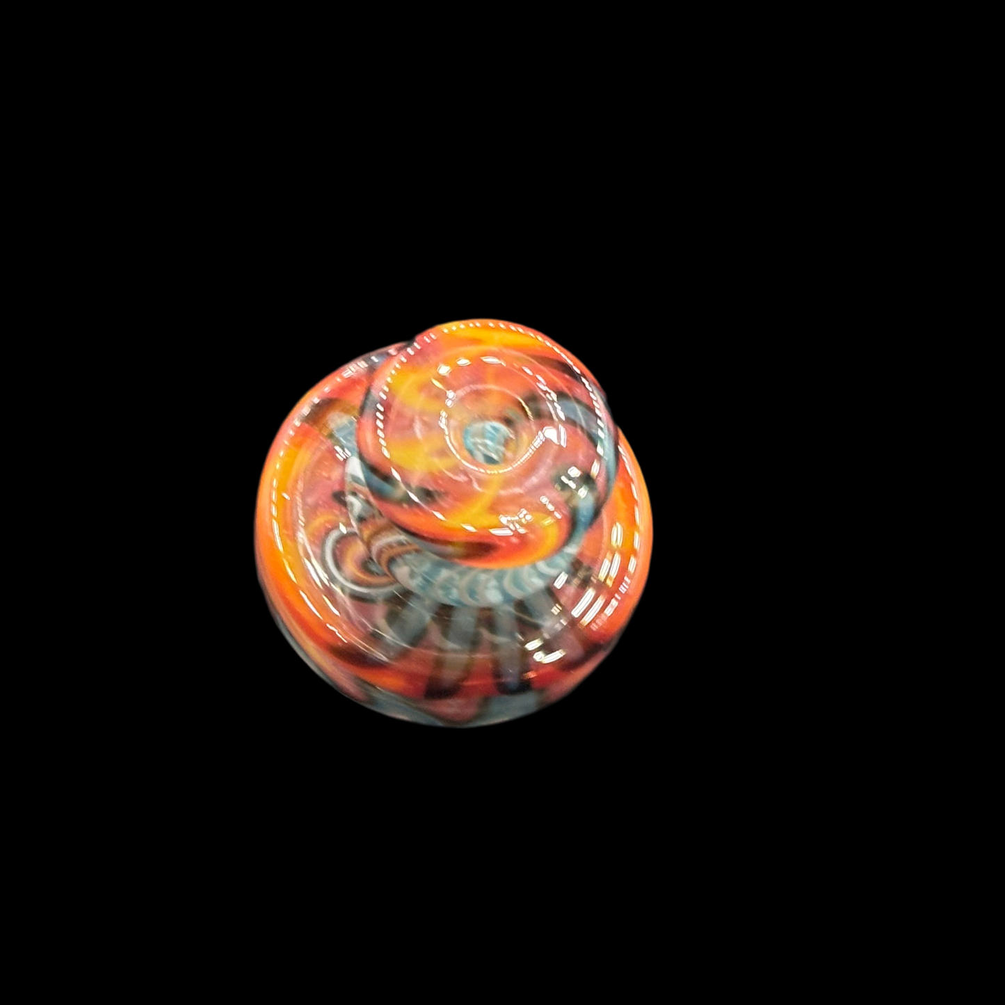 Wig Wag Carb Cap American Glass Rod