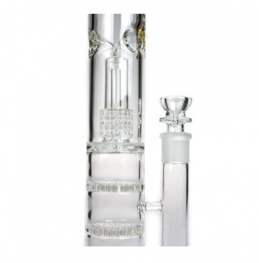 Phoenixstar Double HoneyComb & Double Matrix Percolator Bong