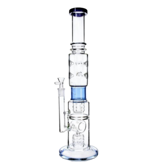 17” Triple Percolator Wide Disc Base & Double Ice Catcher