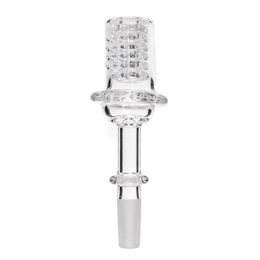 Privileged Lungs Quartz Diamond Knot Banger 10mm