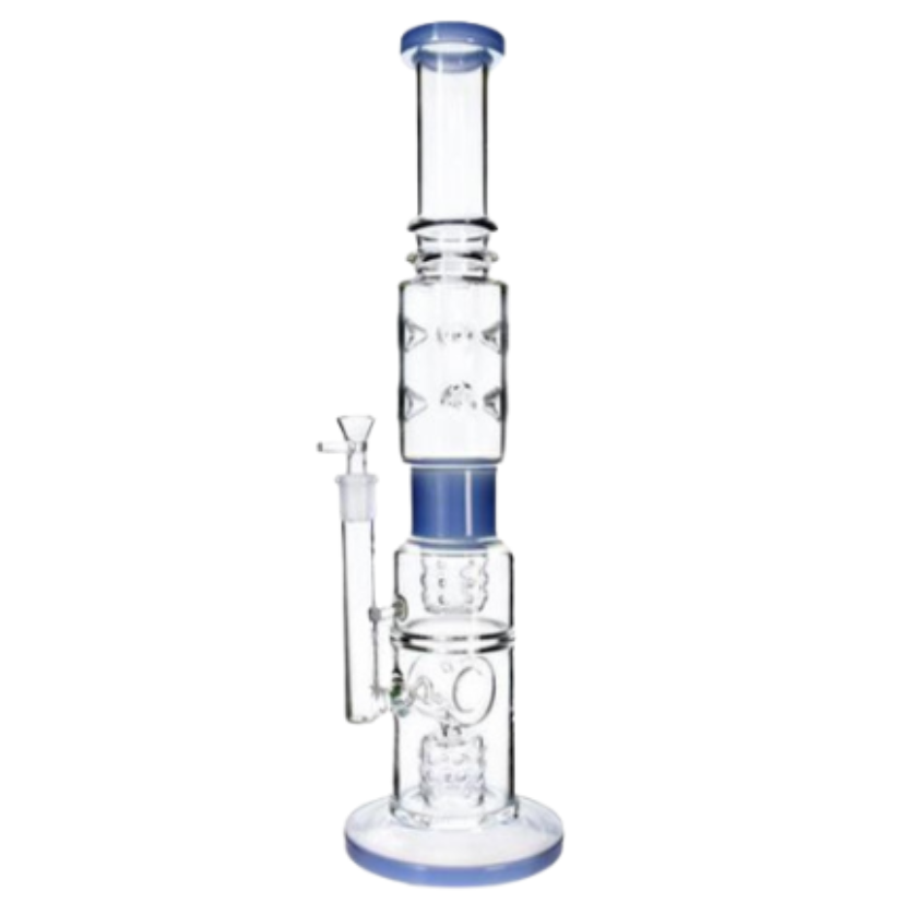 17” Triple Percolator Wide Disc Base & Double Ice Catcher