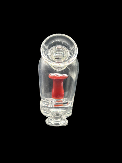 Puffco Pivot Mushroom Mouthpiece with Bottom Carb