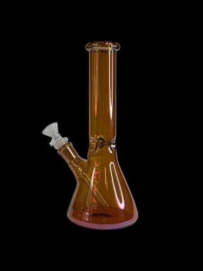 10” Ambre Beaker Bong