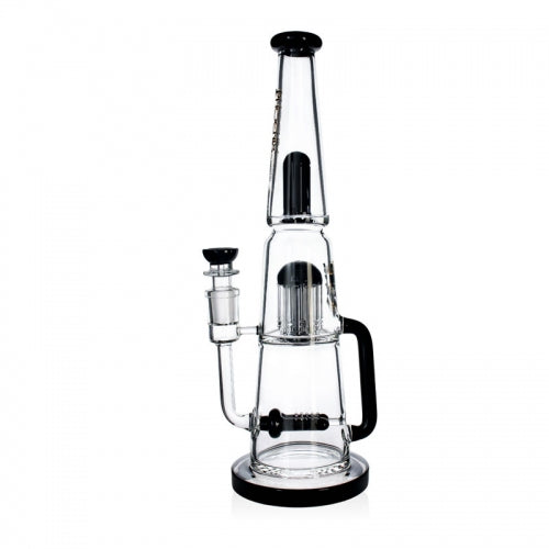 14” Phoenix Star Twin Diffuser Recycler Bong with Shower Head Percolator