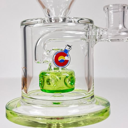 GlassLabs 303 Fixed Downstem Percolator Dab Rig