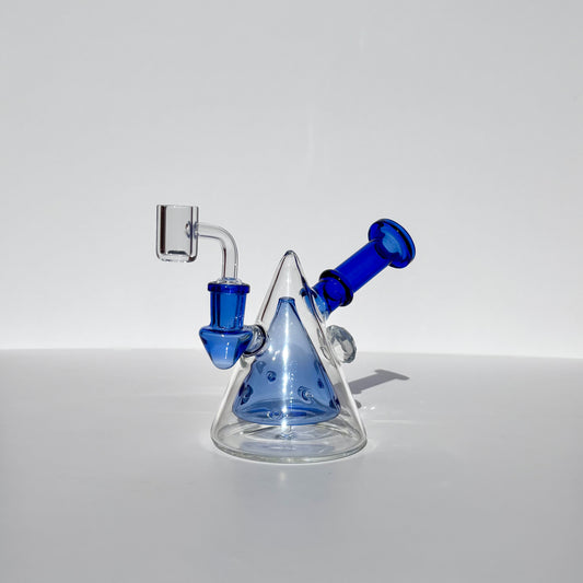 Crystal Pyramid Dab Rig 5”