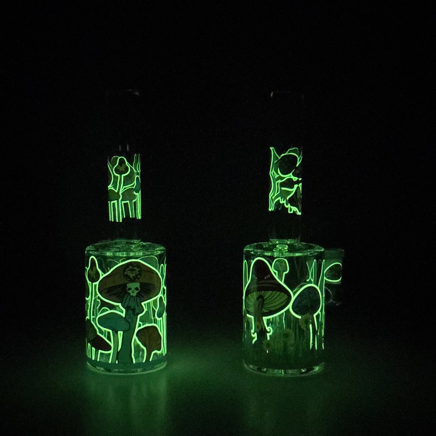 The GlowShroom Small Travel Bong