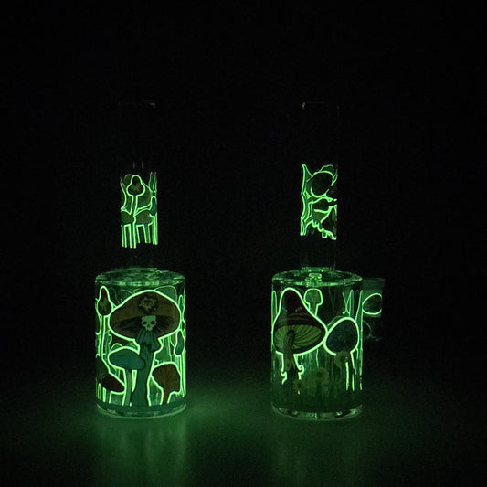 The GlowShroom Small Travel Bong