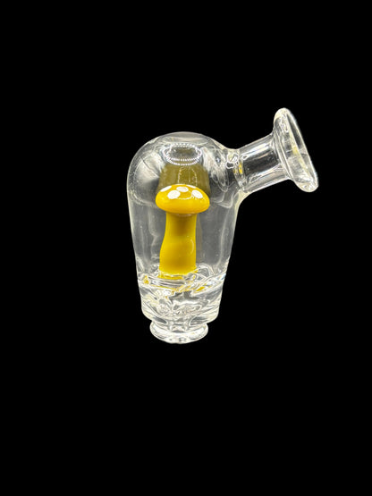 Puffco Pivot Mushroom Mouthpiece with Bottom Carb