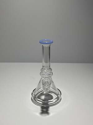 Clear Triangle Coloured Beaker Bong