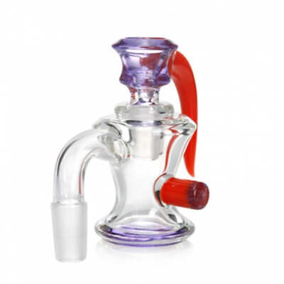 Dry Ash Catcher & Coloured Bowl 90 Degree 14mm