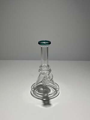 Clear Triangle Coloured Beaker Bong