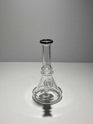 Clear Triangle Coloured Beaker Bong