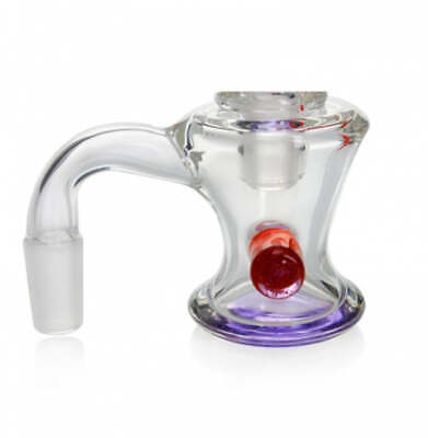 Dry Ash Catcher & Coloured Bowl 90 Degree 14mm