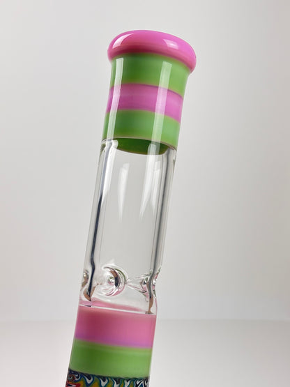 American Colour Rod Chromatic Coloum Beaker Bong