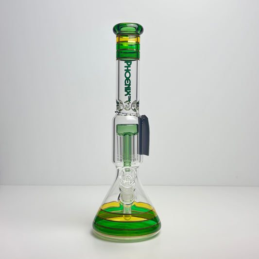 12” PhoenixStar 8 Arm Percolator Beaker Bong
