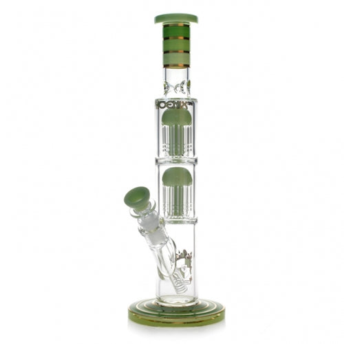 PhoenixStar Double 8 Arm Percolator Tube W/Thick Disc Base