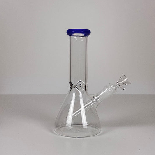 8” Colour-Trim Beaker Bong