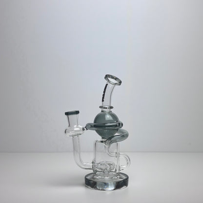 HITTIN Glass Orbit Recycler Dab Rig