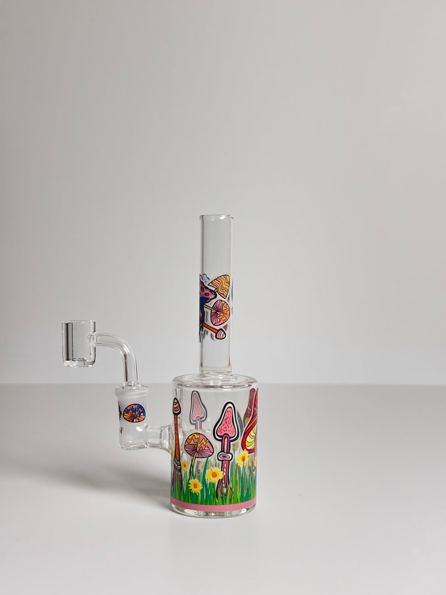 The GlowShroom Small Travel Bong