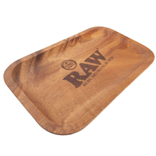 Large RAW Wooden Rolling Tray