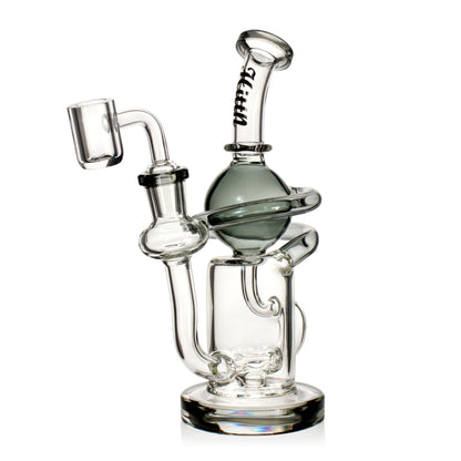 HITTIN Glass Orbit Recycler Dab Rig
