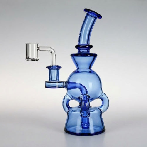 7" PhoenixStar 4 Arm Dual Chamber Recycling Dab Rig