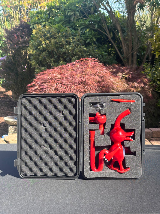 Red Stepper Set