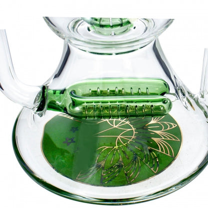 PhoenixStar Customisable 12.5” Double Inline and Spiked Showerhead Percolator Bong