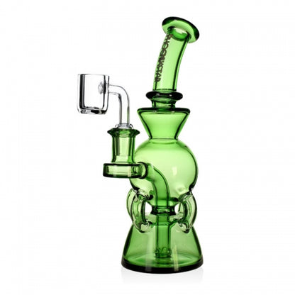 7" PhoenixStar 4 Arm Dual Chamber Recycling Dab Rig