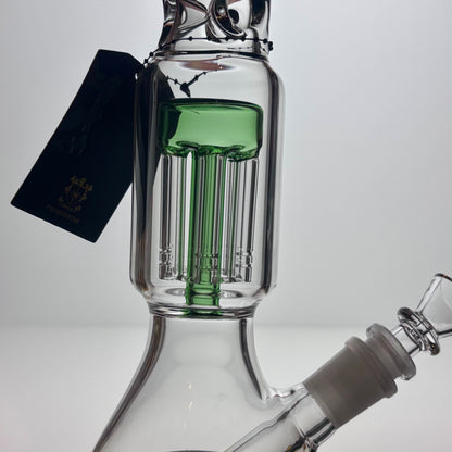 12” PhoenixStar 8 Arm Percolator Beaker Bong