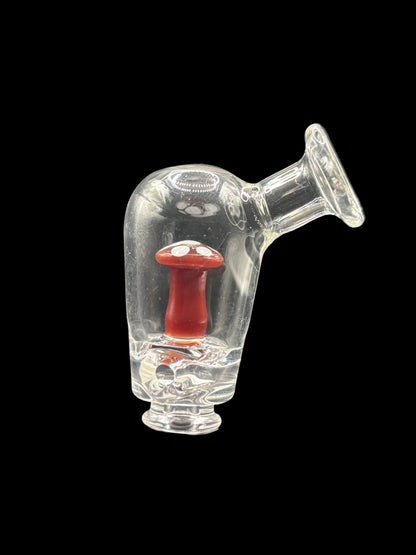 Puffco Pivot Mushroom Mouthpiece with Bottom Carb