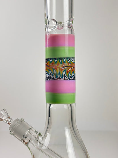American Colour Rod Chromatic Coloum Beaker Bong