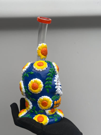Candy Skull 3D HandPainted Dab Rig