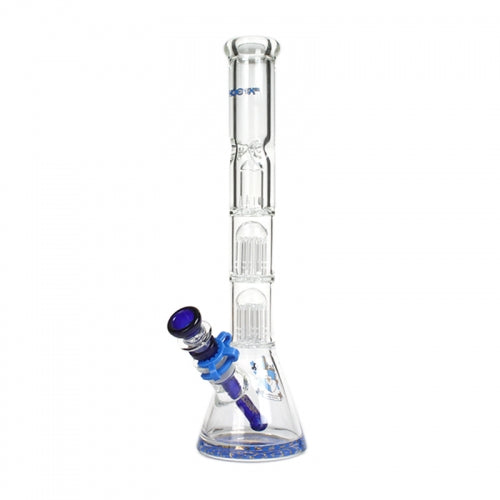 PhoenixStar Percolator Bong Double 8 Tree Arms Perc 13 Inches
